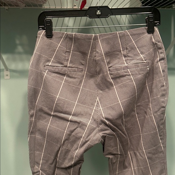 a new day Black and White Plaid pull on pants - Picture 5 of 6